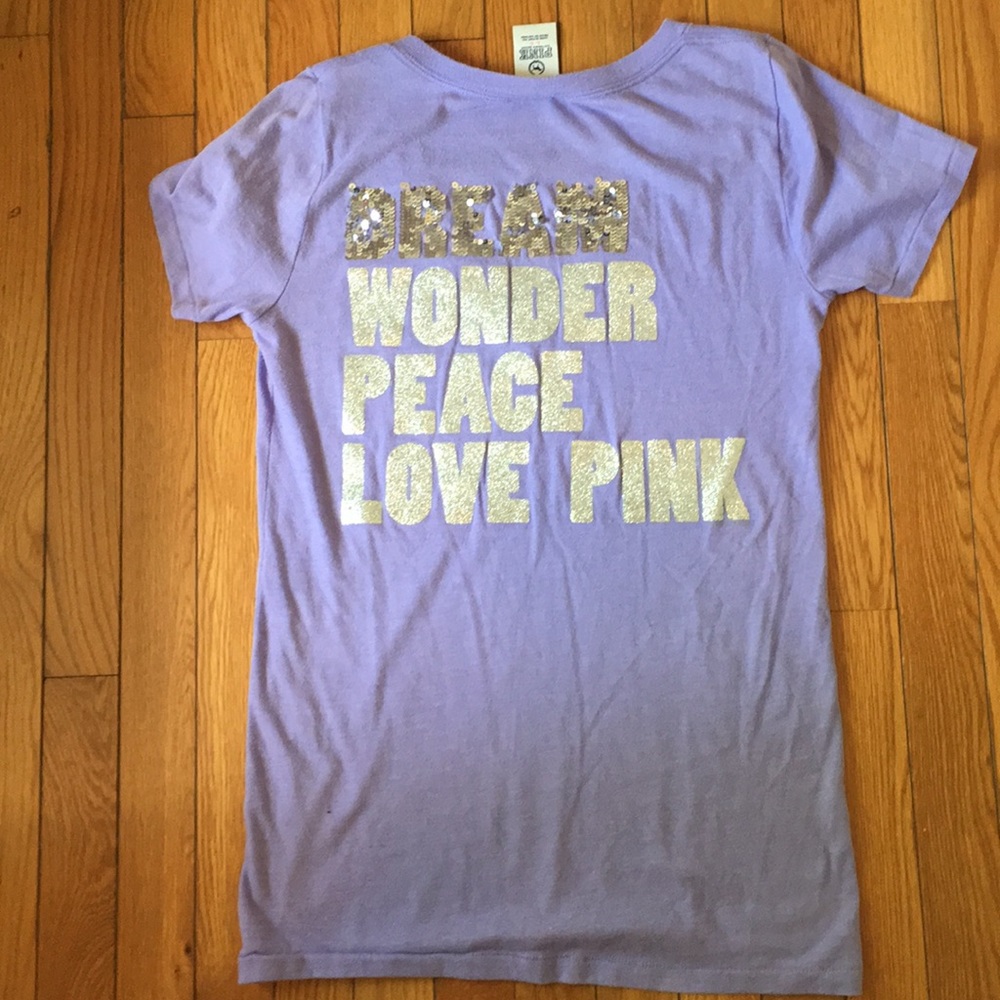 VS Pink lavender top (back pictured)